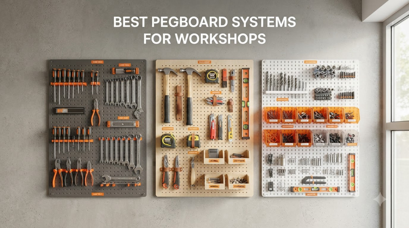 Best Pegboard Systems for Workshops