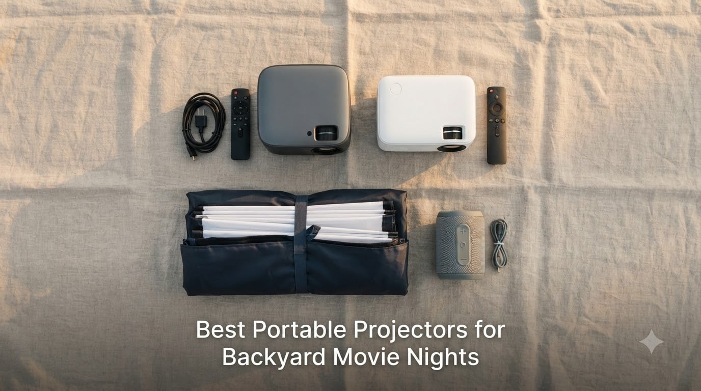 Best Portable Projectors for Backyard Movie Nights