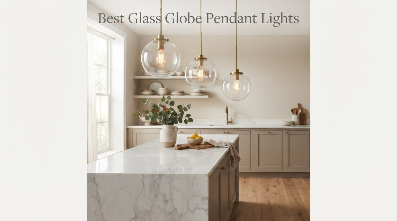 Best Glass Globe Pendant Lights