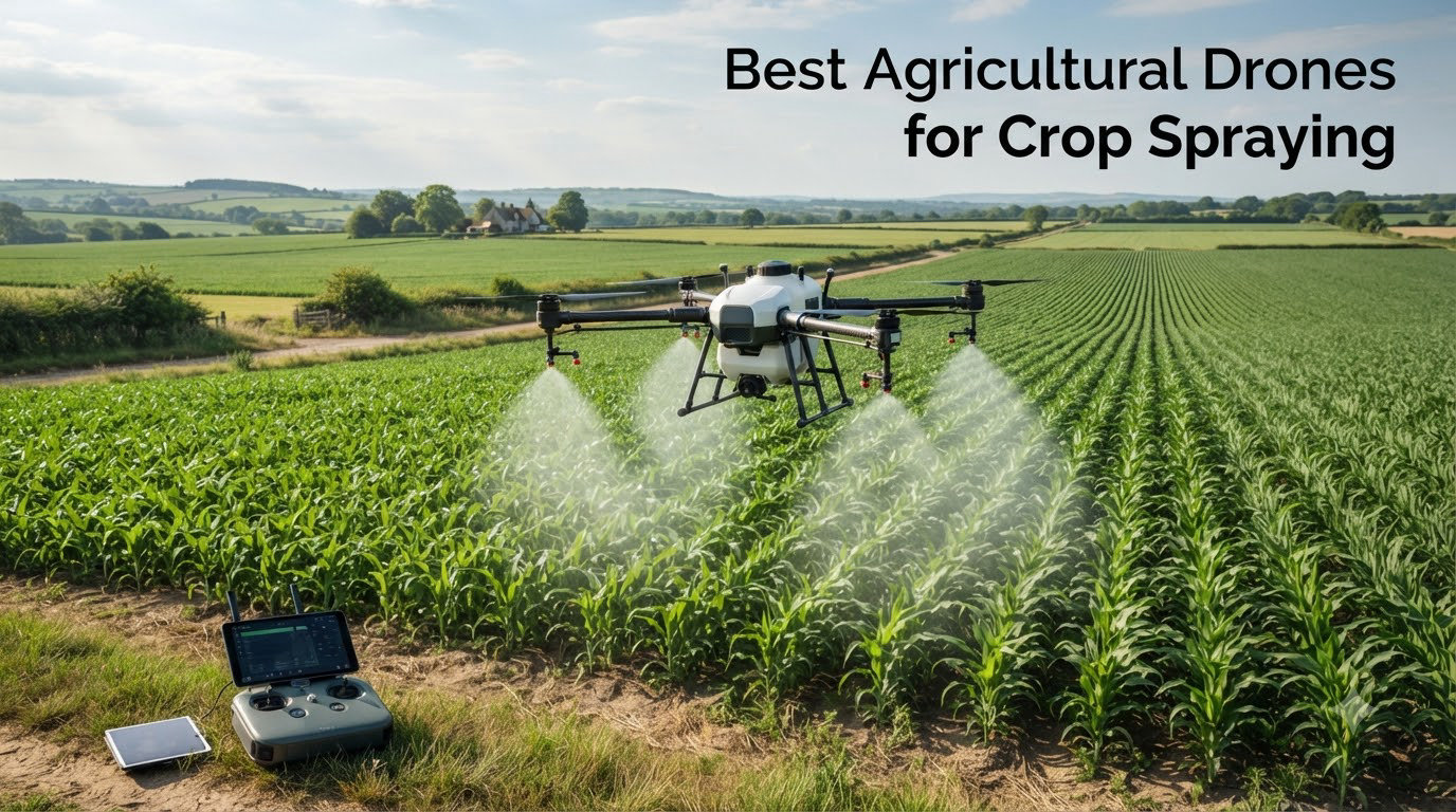 Best Agricultural Drones for Crop Spraying