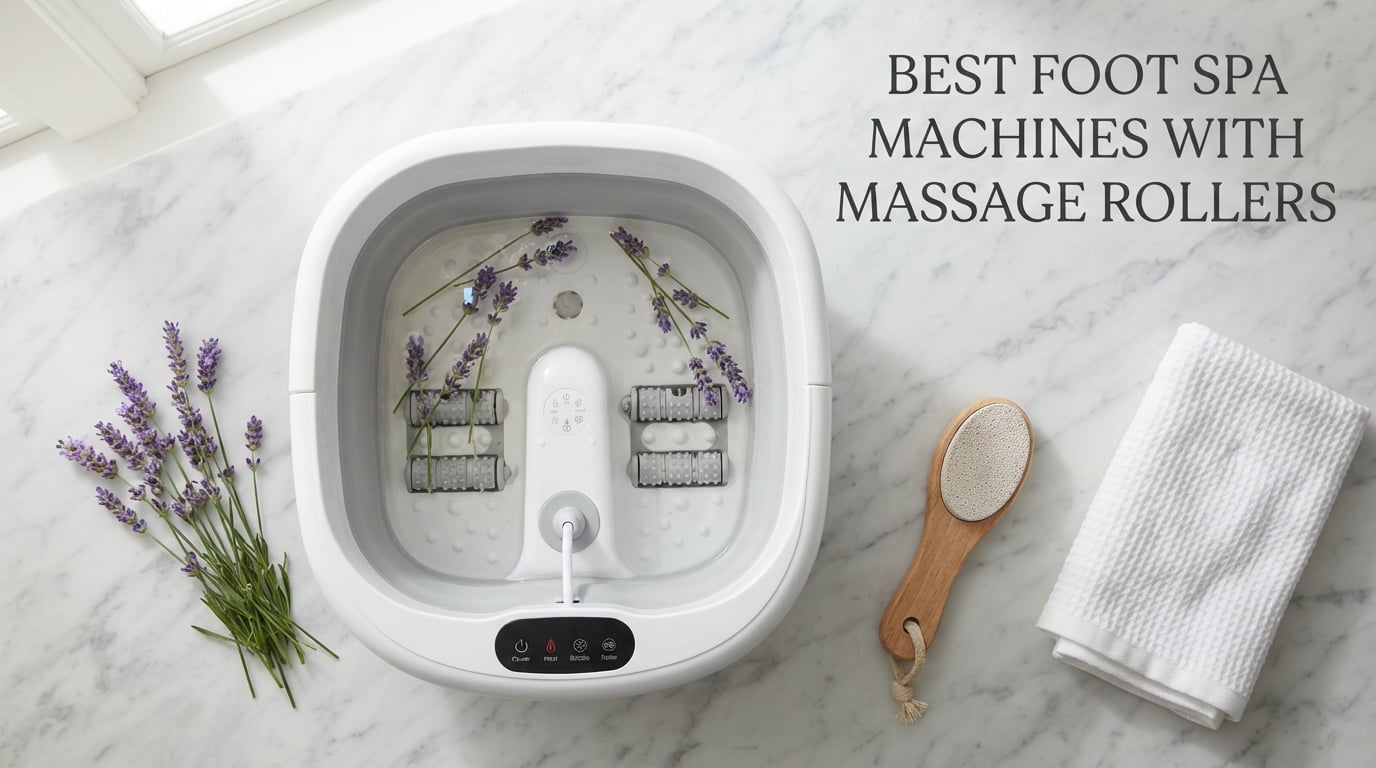 Best Foot Spa Machines with Massage Rollers