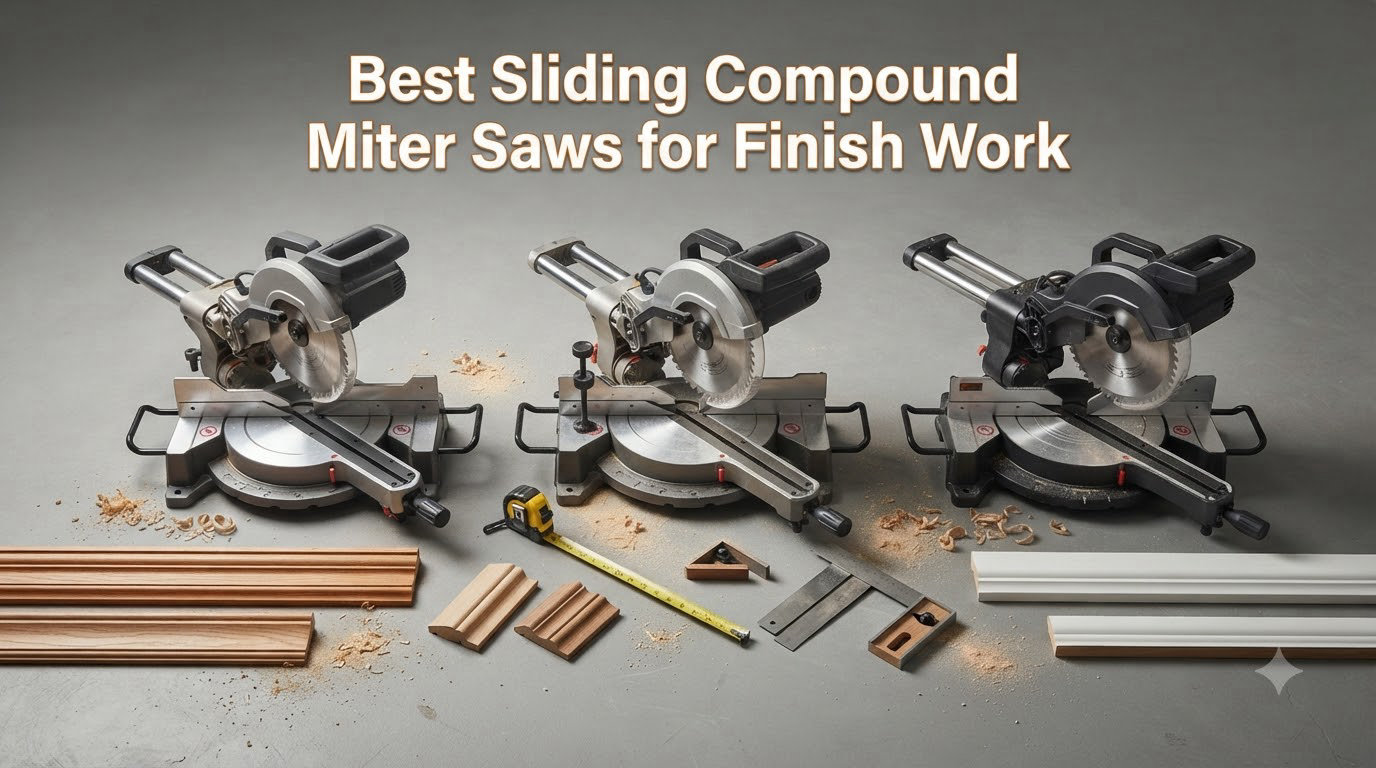 Best Sliding Compound Miter Saws for Finish Work