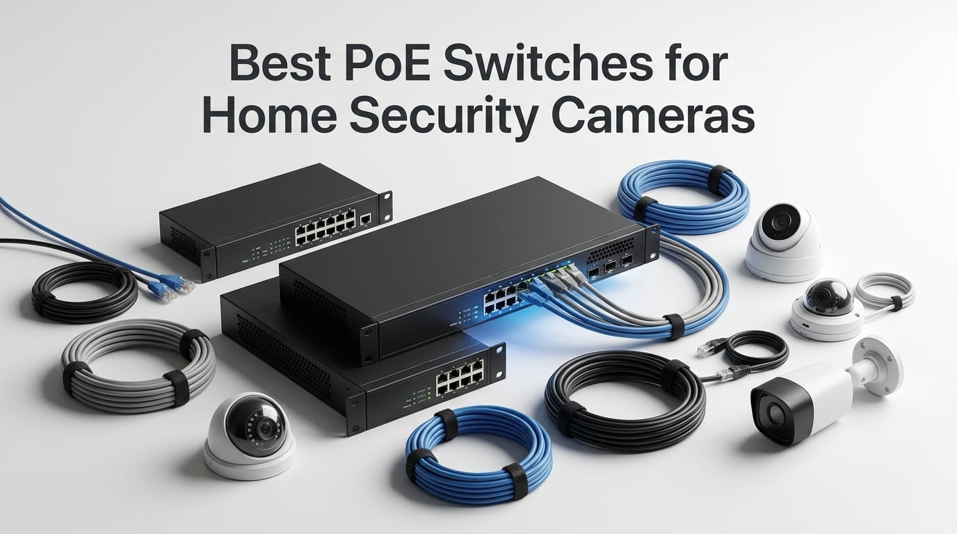 Best PoE Switches for Home Security Cameras