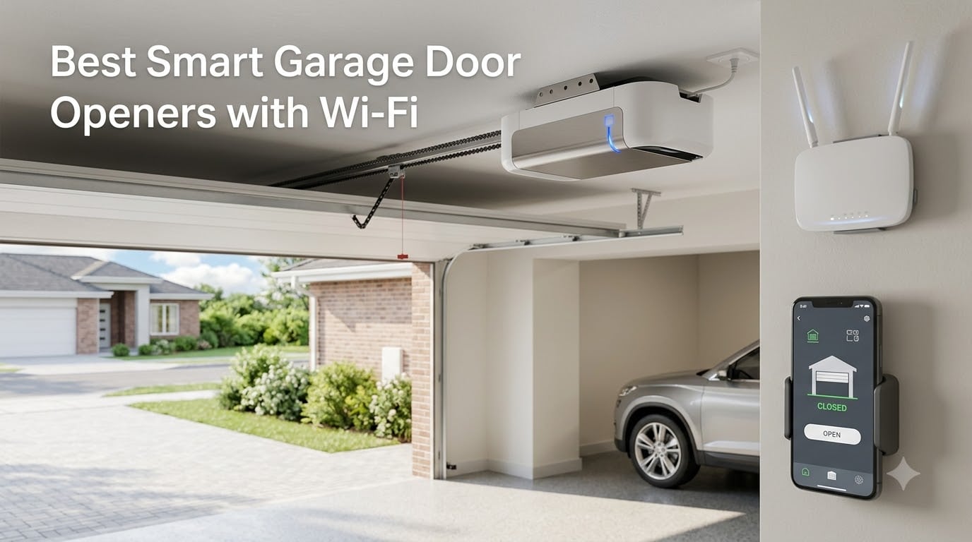 Best Smart Garage Door Openers with Wi-Fi