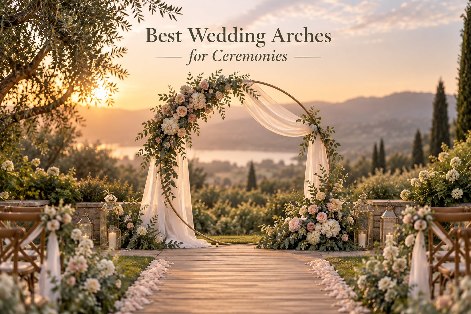 Best Wedding Arches for Ceremonies