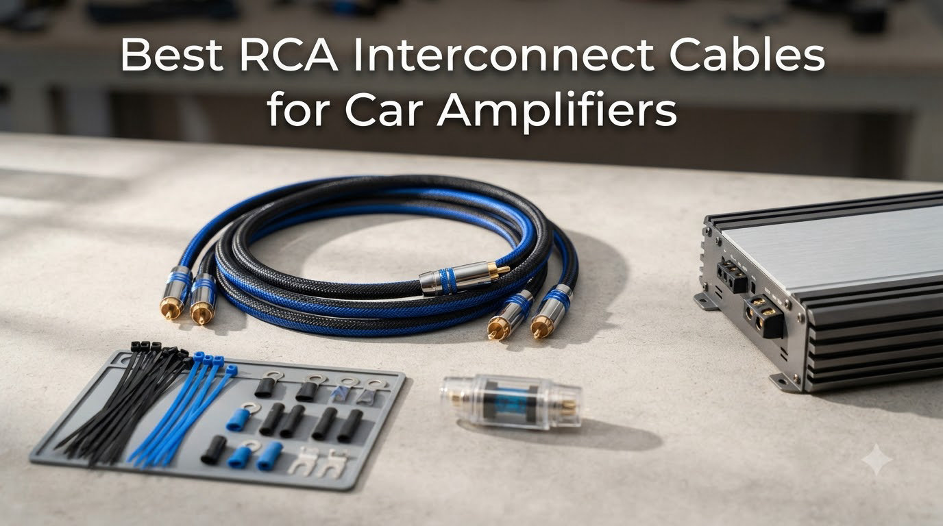 Best RCA Interconnect Cables for Car Amplifiers
