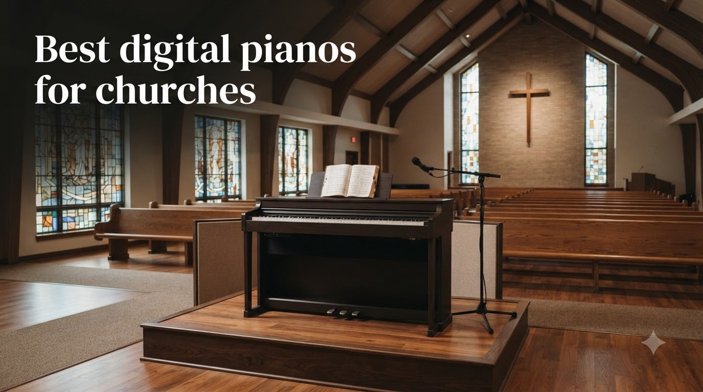 Best digital pianos for churches