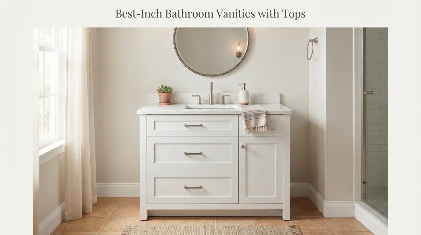 Best 36-Inch Bathroom Vanities with Tops