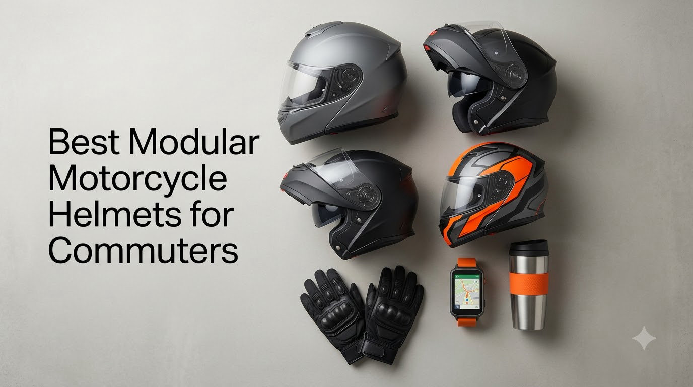 Best Modular Motorcycle Helmets for Commuters