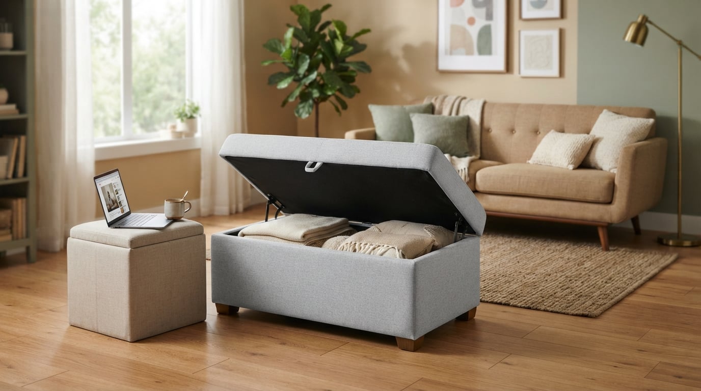 Best Lift-Top Storage Ottomans
