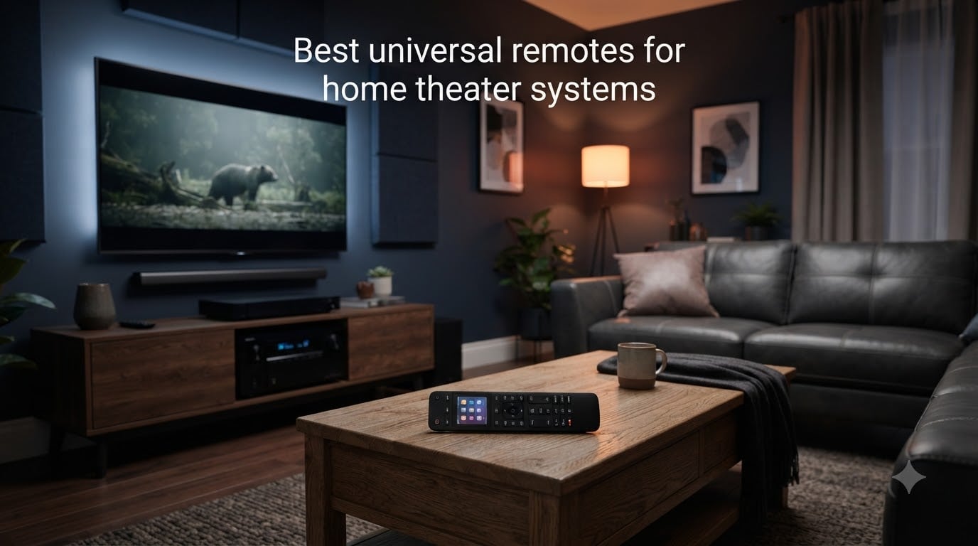 Best universal remotes for home theater systems