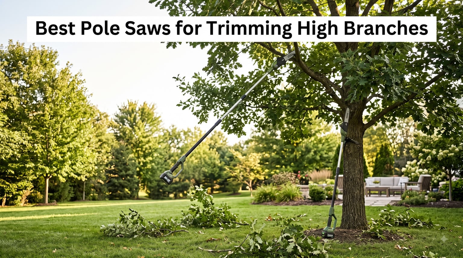 Best Pole Saws for Trimming High Branches