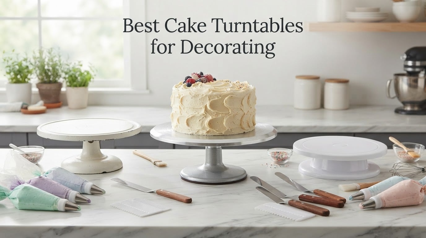 Best Cake Turntables for Decorating