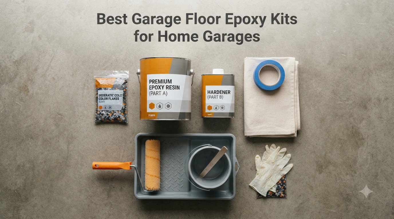 Best Garage Floor Epoxy Kits for Home Garages