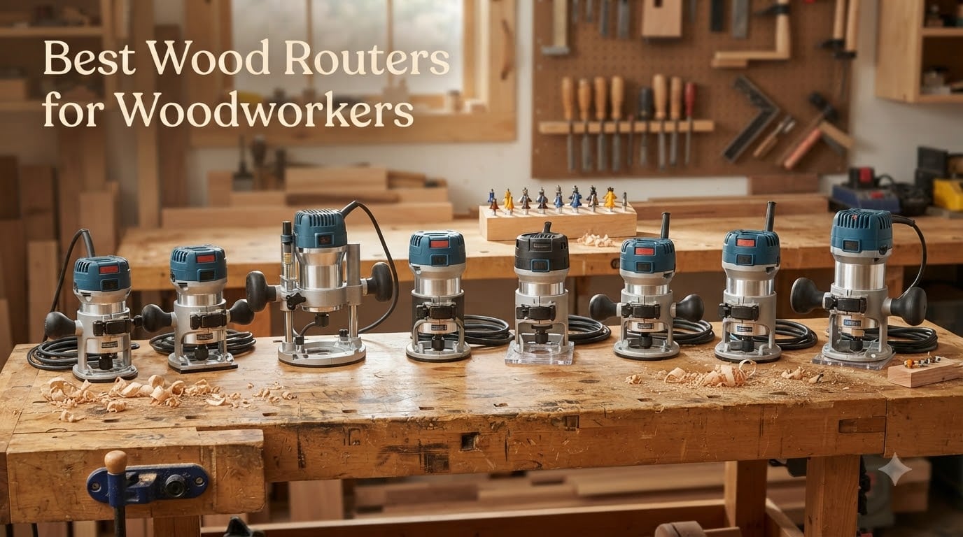 Best Wood Routers for Woodworkers