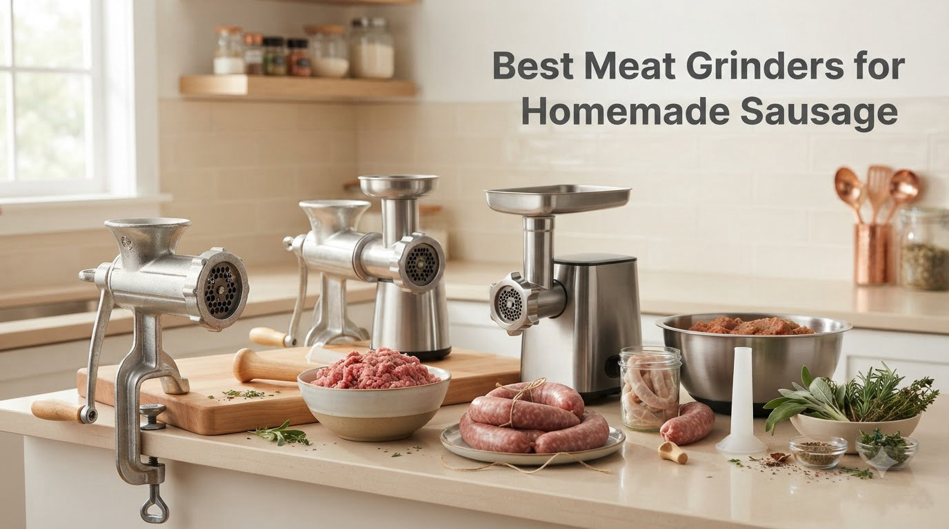 Best Meat Grinders for Homemade Sausage