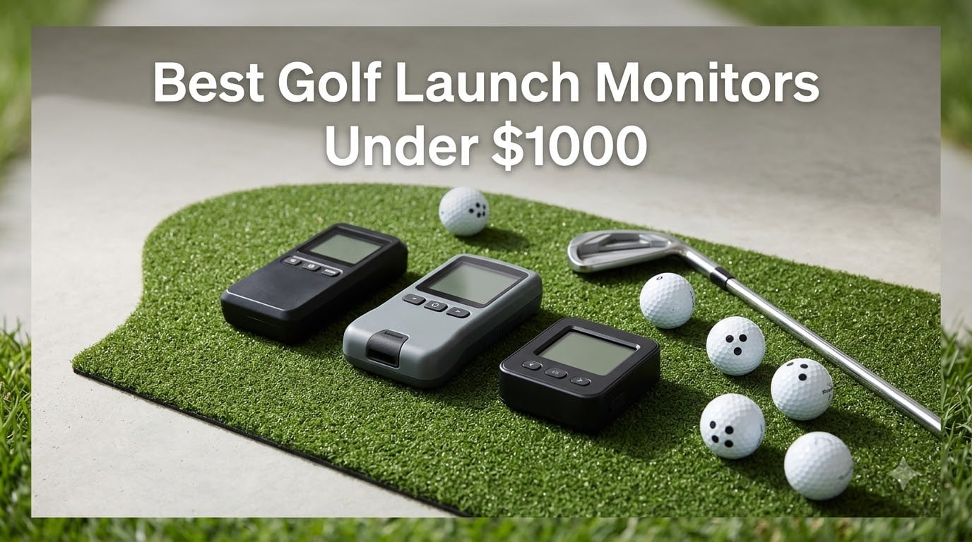 Best Golf Launch Monitors Under $1000
