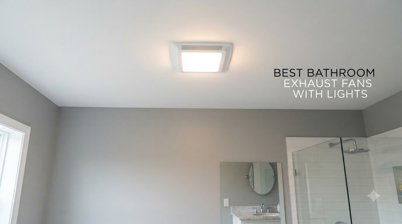 Best Bathroom Exhaust Fans with Lights