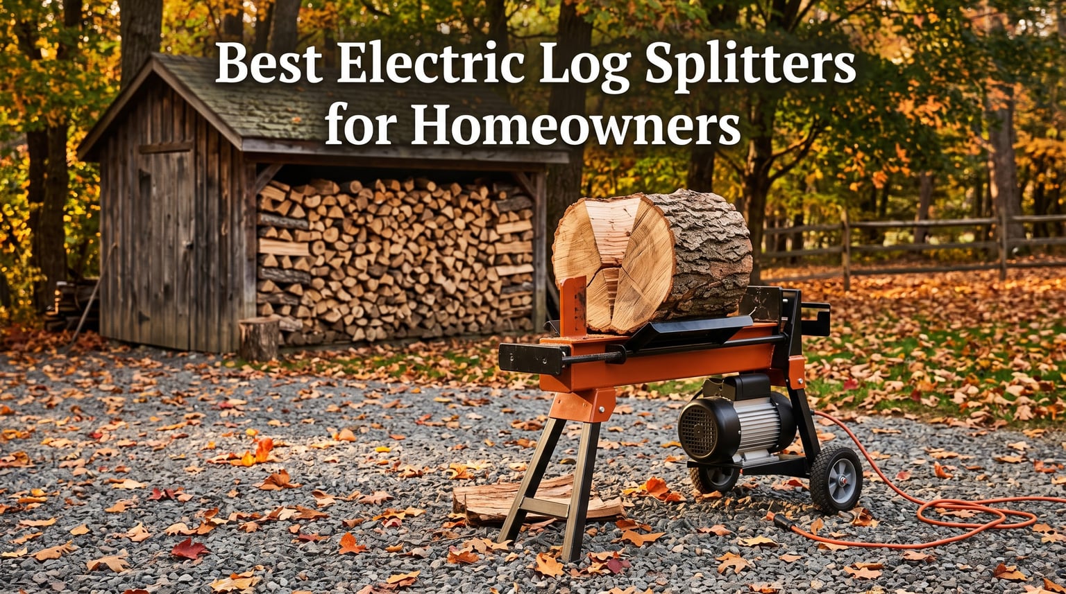 Best Electric Log Splitters for Homeowners