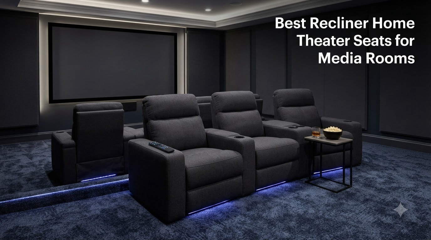Best Recliner Home Theater Seats for Media Rooms