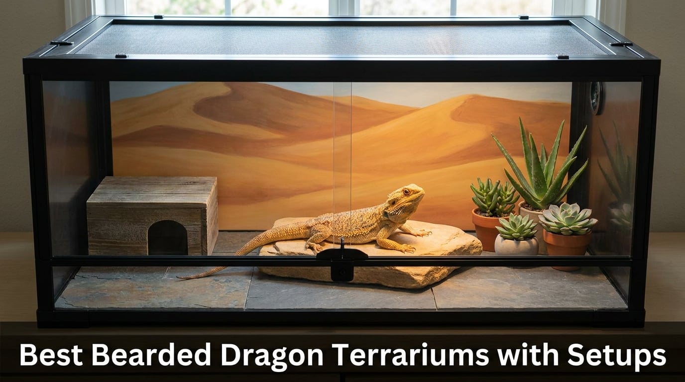 Best Bearded Dragon Terrariums with Setups