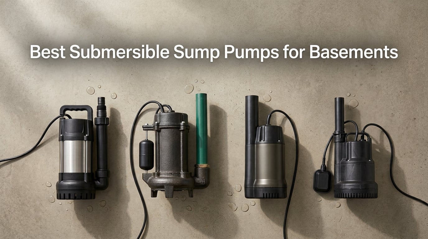Best Submersible Sump Pumps for Basements