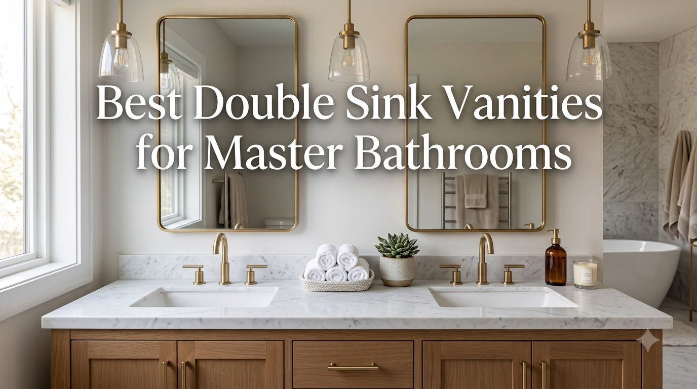Best Double Sink Vanities for Master Bathrooms