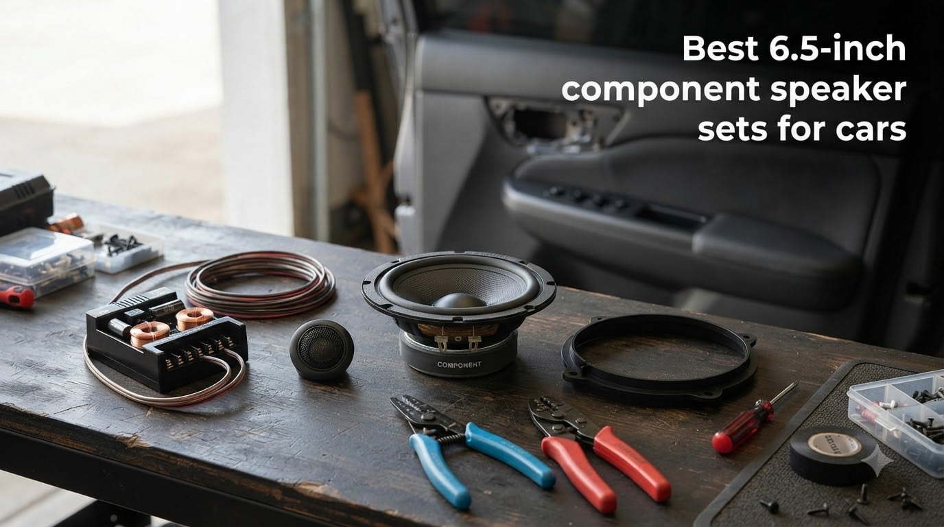 Best 6.5-inch component speaker sets for cars
