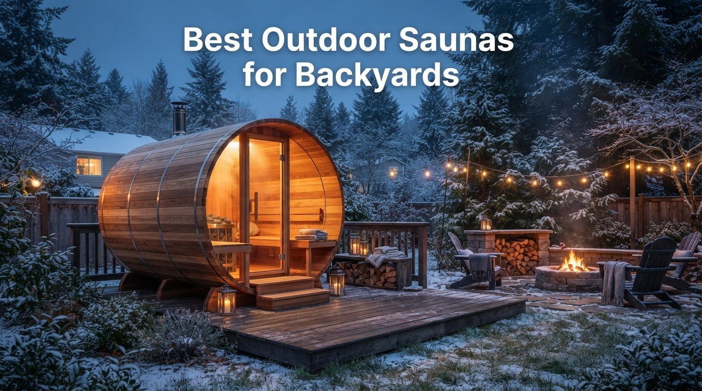 Best Outdoor Saunas for Backyards