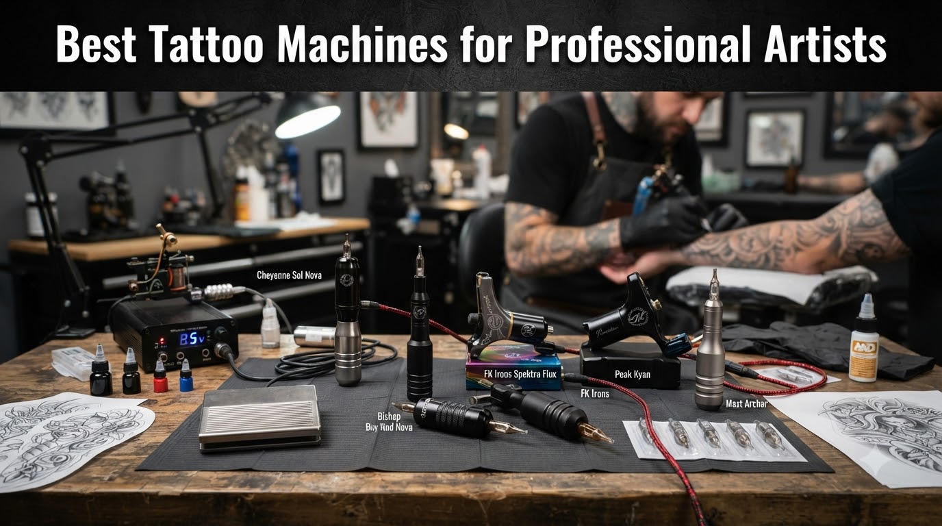 Best Tattoo Machines for Professional Artists
