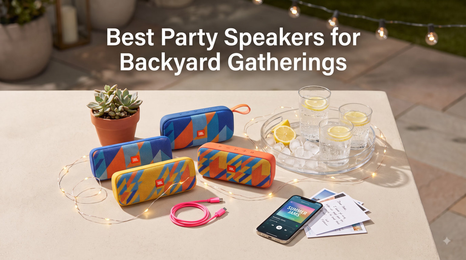 Best Party Speakers for Backyard Gatherings