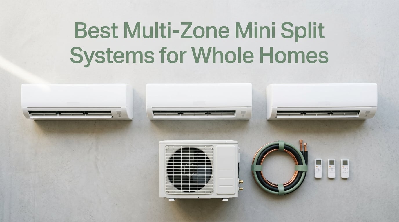 Best Multi-Zone Mini Split Systems for Whole Homes