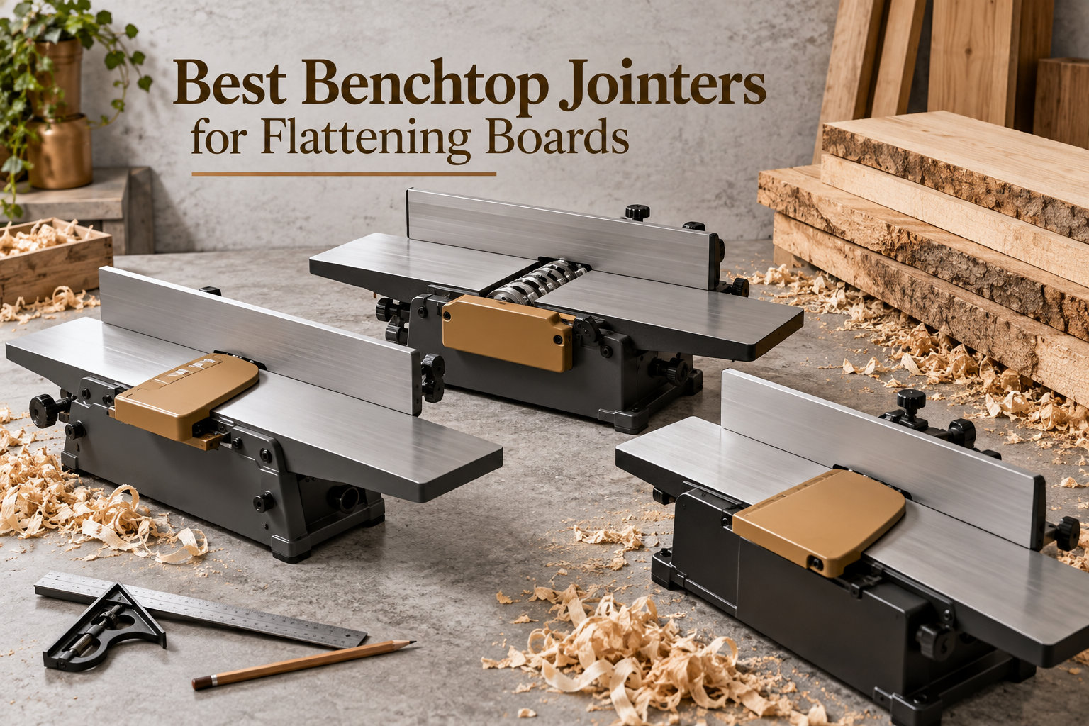 Best Benchtop Jointers for Flattening Boards