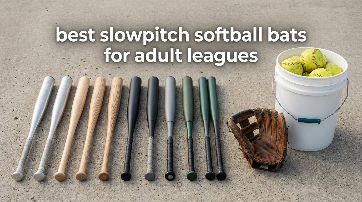 best slowpitch softball bats for adult leagues