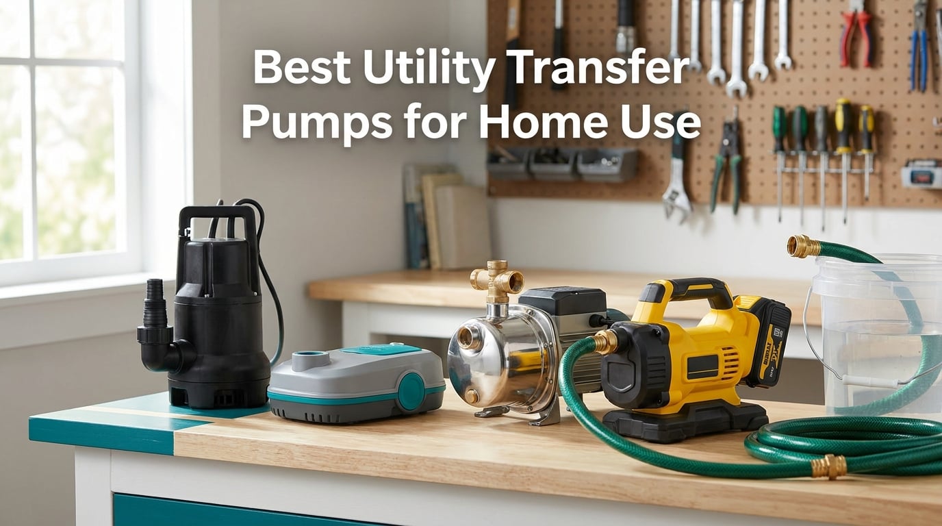 Best Utility Transfer Pumps for Home Use