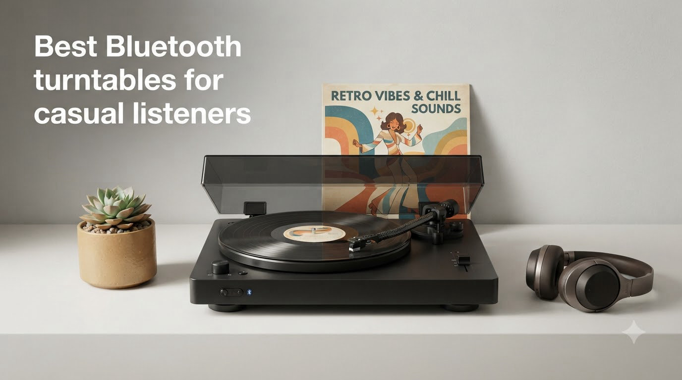 Best Bluetooth turntables for casual listeners
