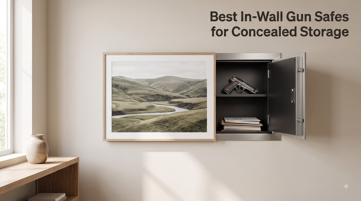 Best In-Wall Gun Safes for Concealed Storage