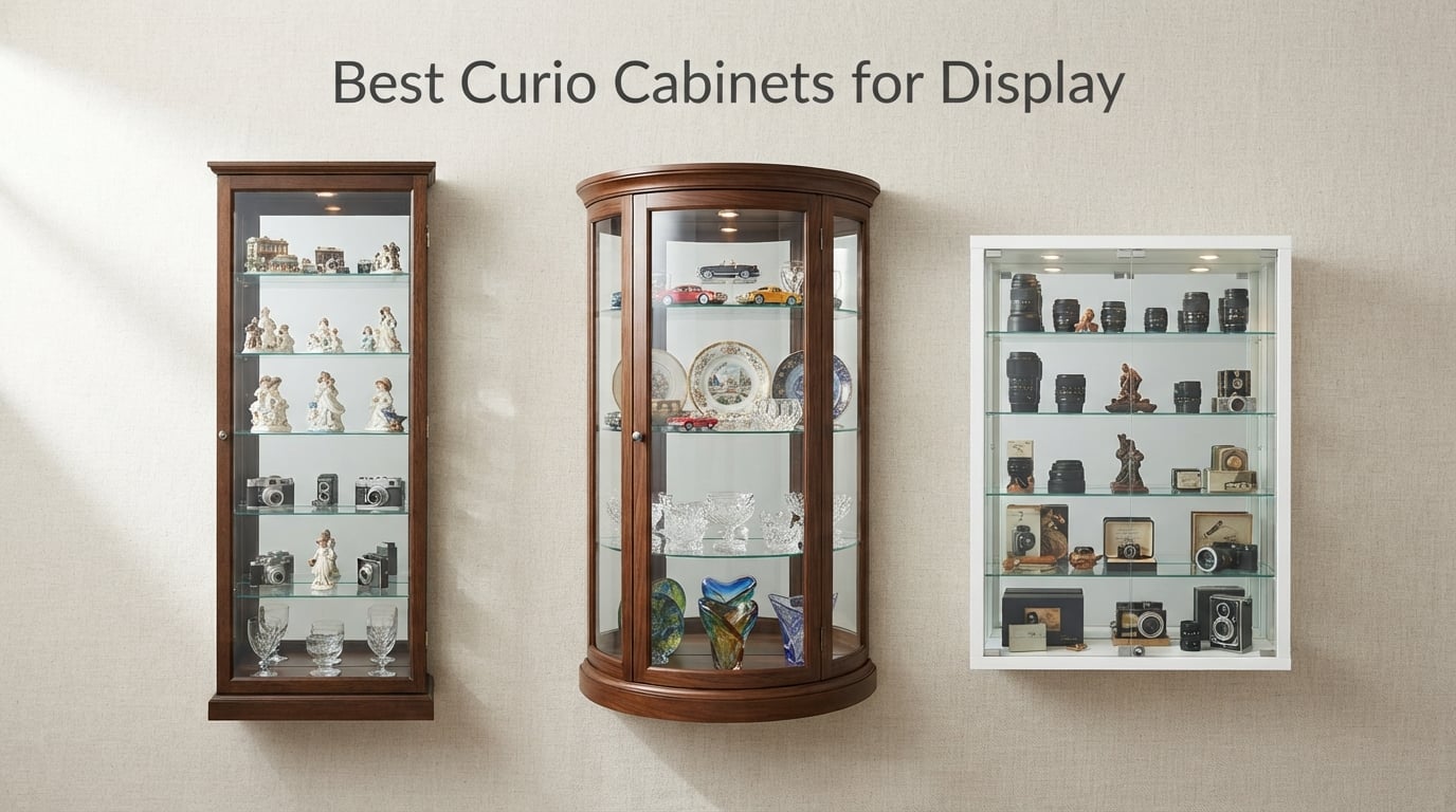 Best Curio Cabinets for Display