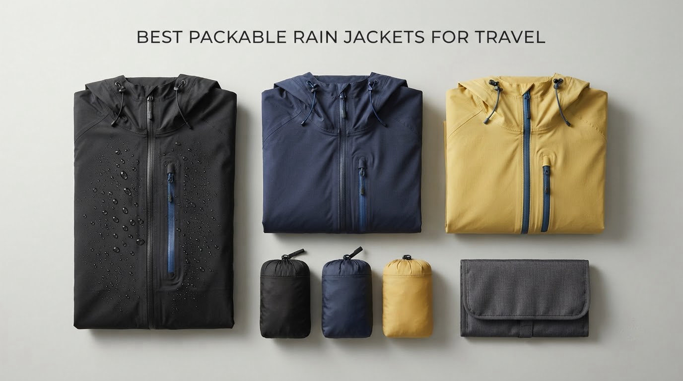 best packable rain jackets for travel