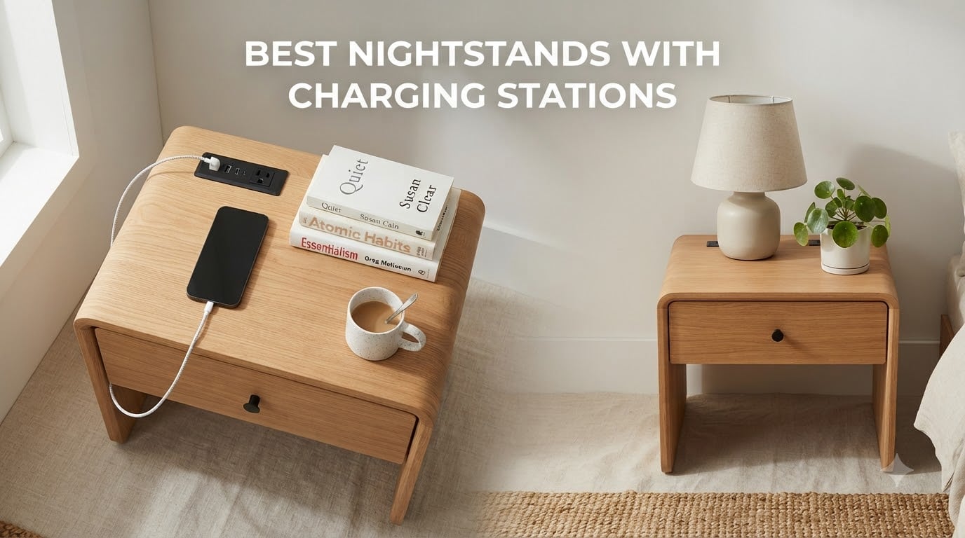 Best Nightstands with Charging Stations