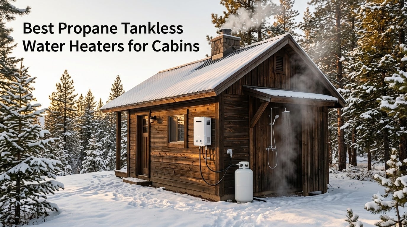 Best Propane Tankless Water Heaters for Cabins