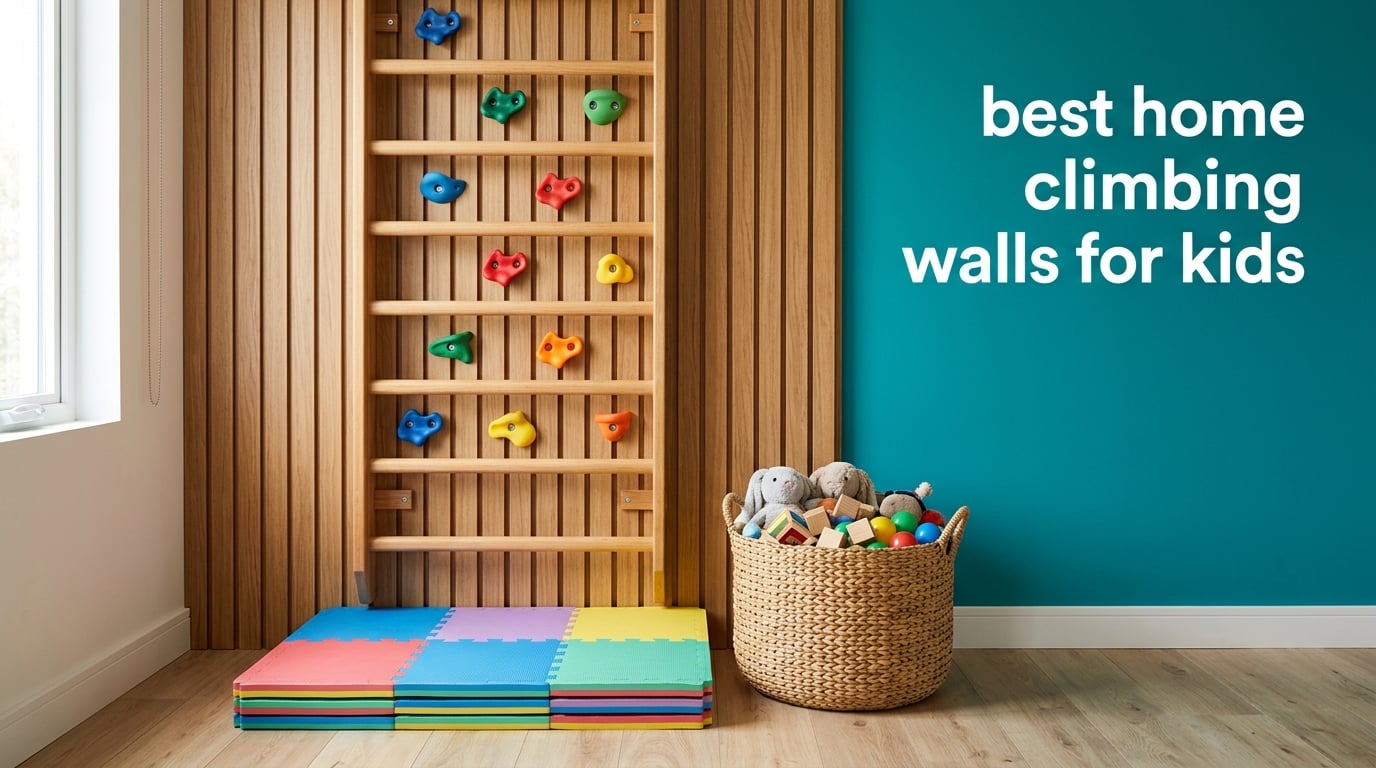 best home climbing walls for kids