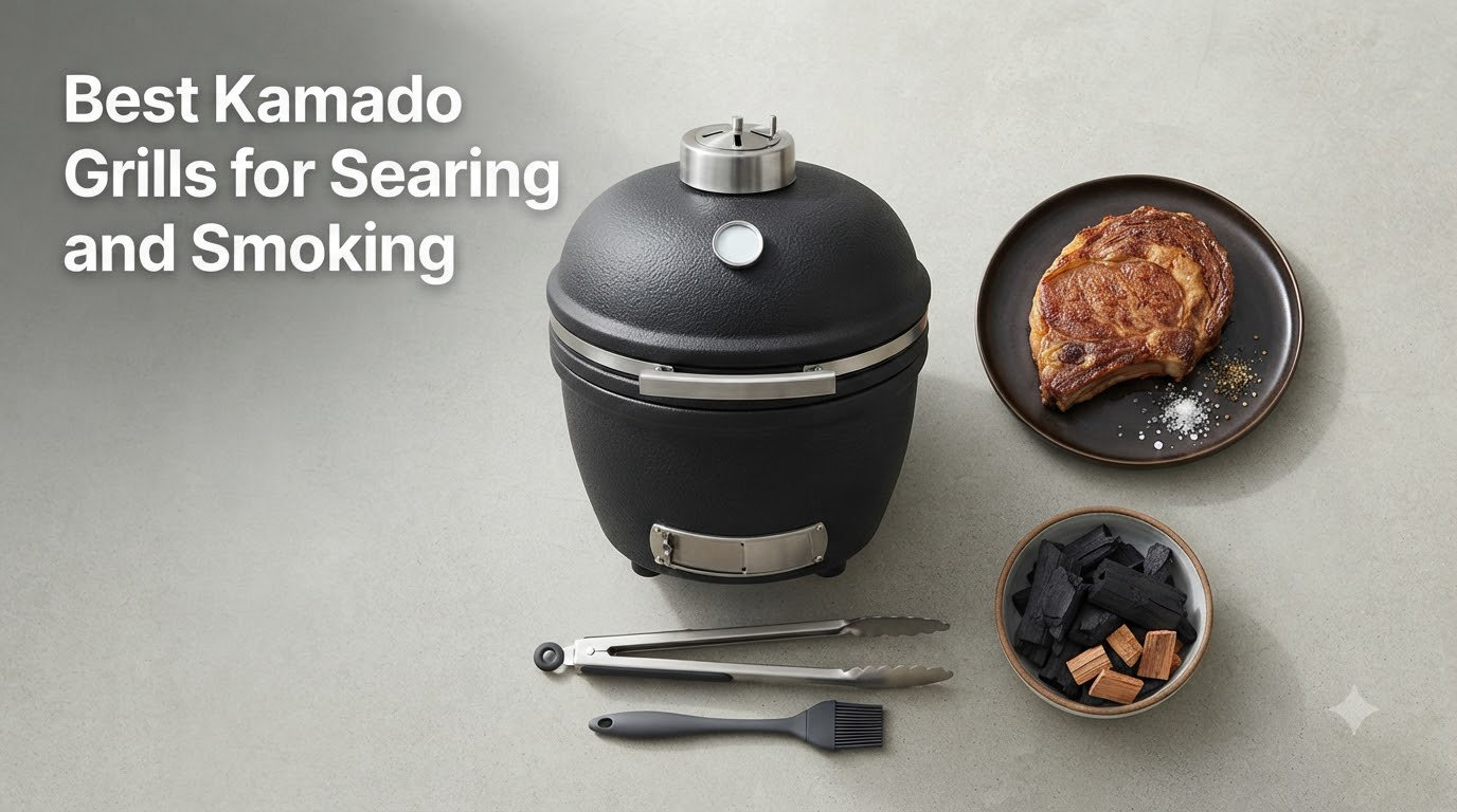 Best Kamado Grills for Searing and Smoking