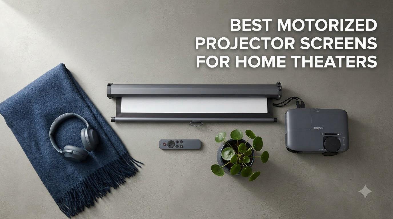 Best motorized projector screens for home theaters