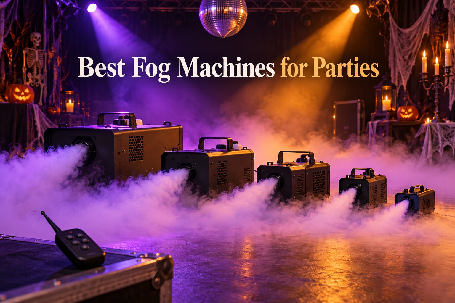 Best Fog Machines for Parties