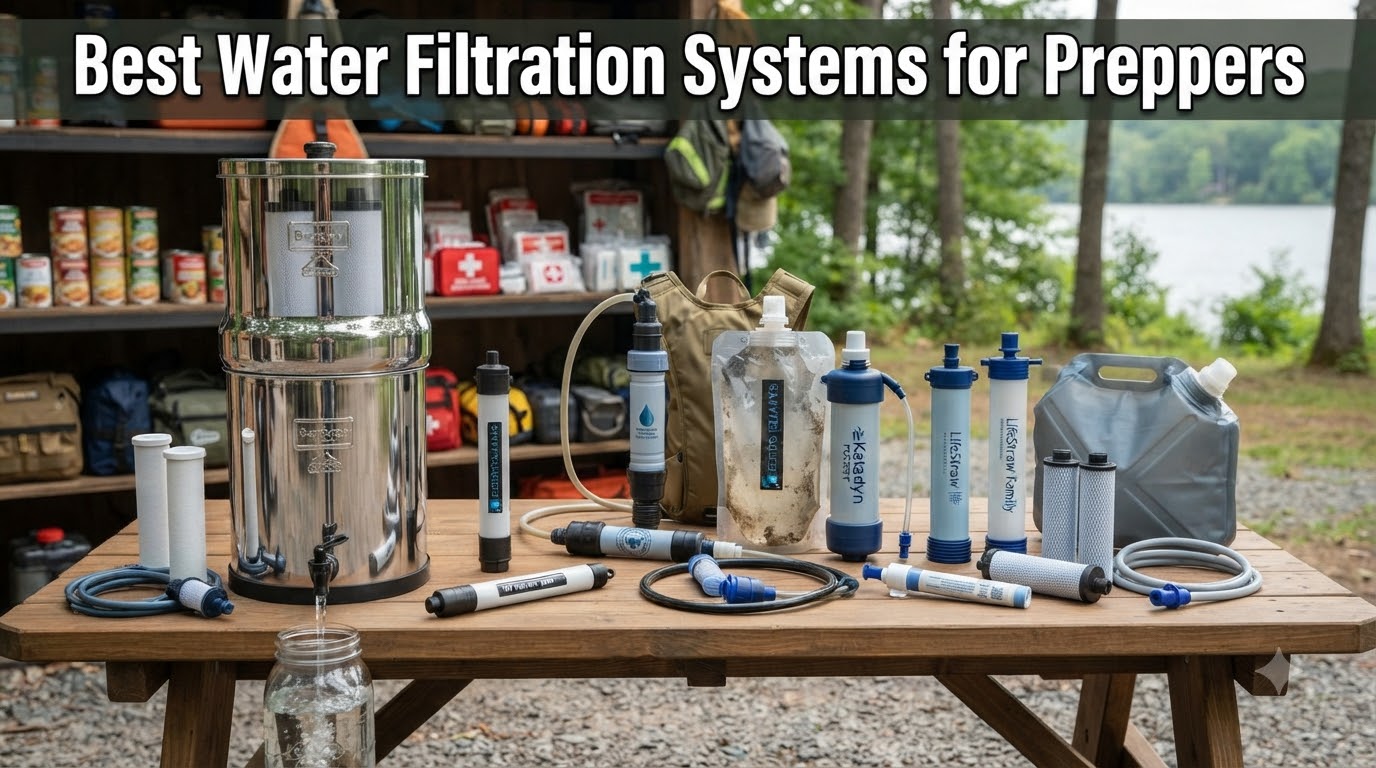 Best Water Filtration Systems for Preppers
