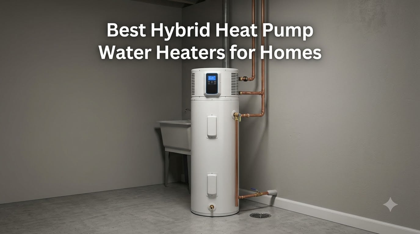 Best Hybrid Heat Pump Water Heaters for Homes