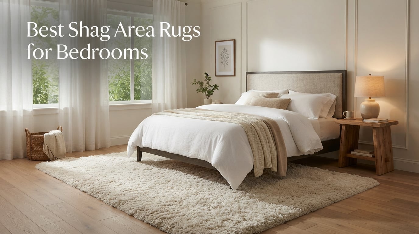 Best Shag Area Rugs for Bedrooms