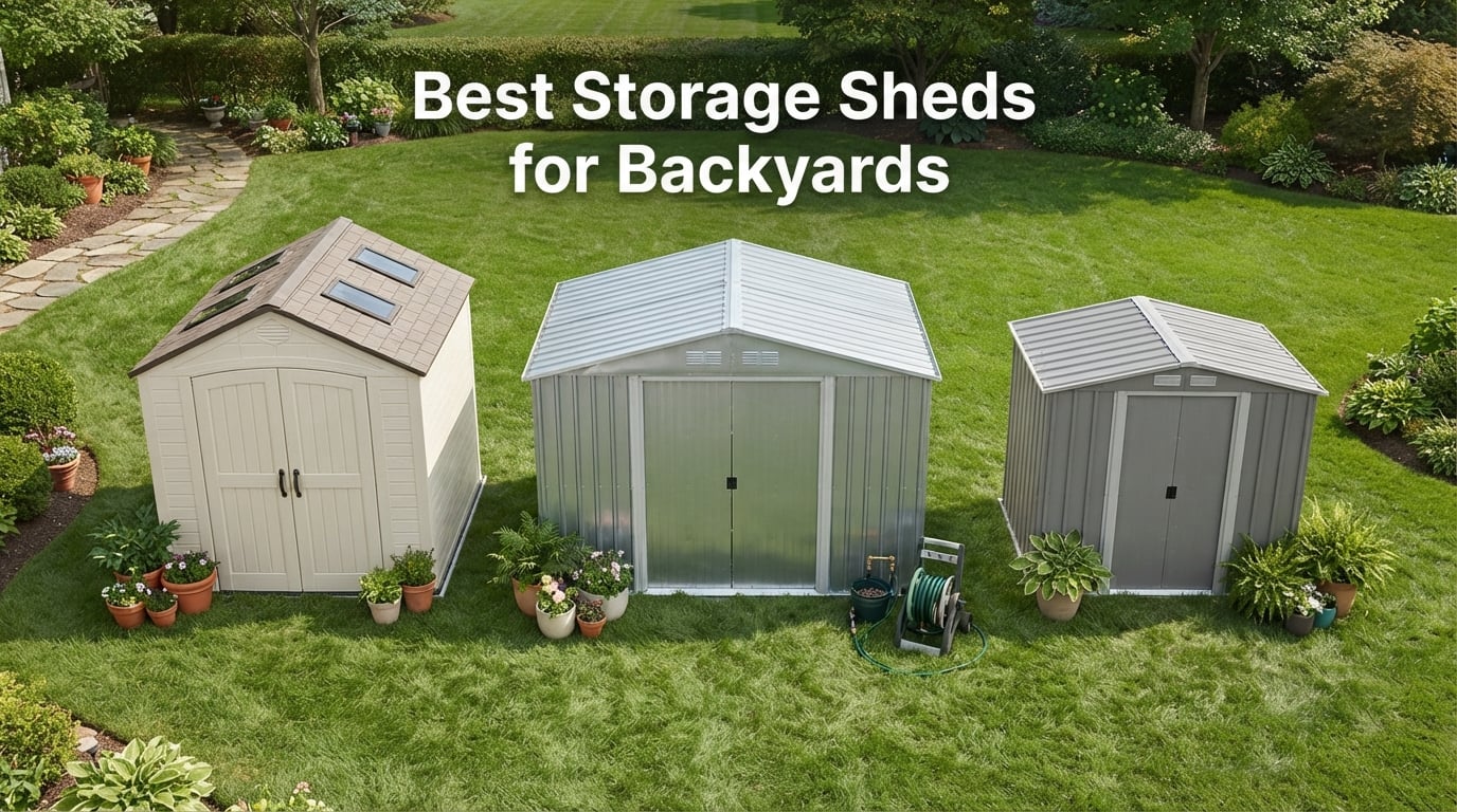 Best Storage Sheds for Backyards