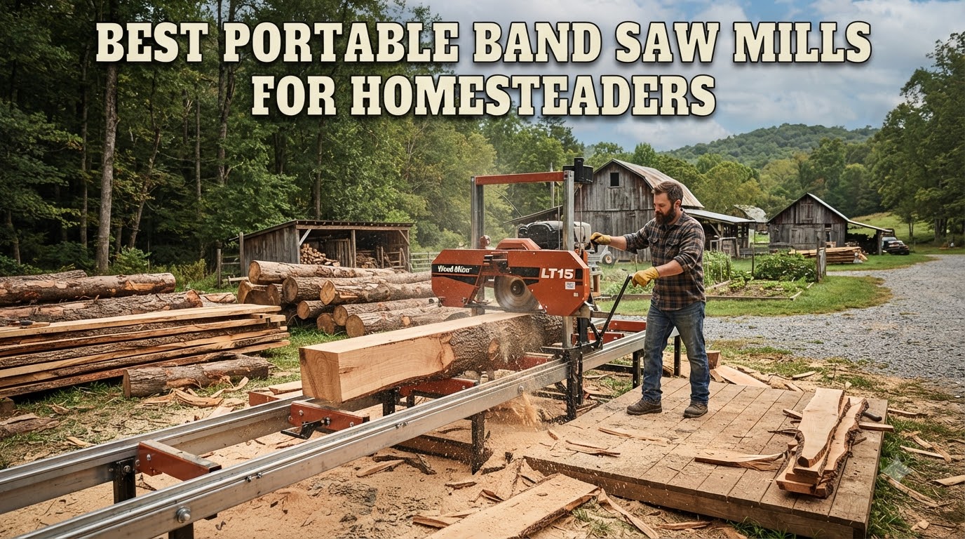 Best Portable Band Saw Mills for Homesteaders